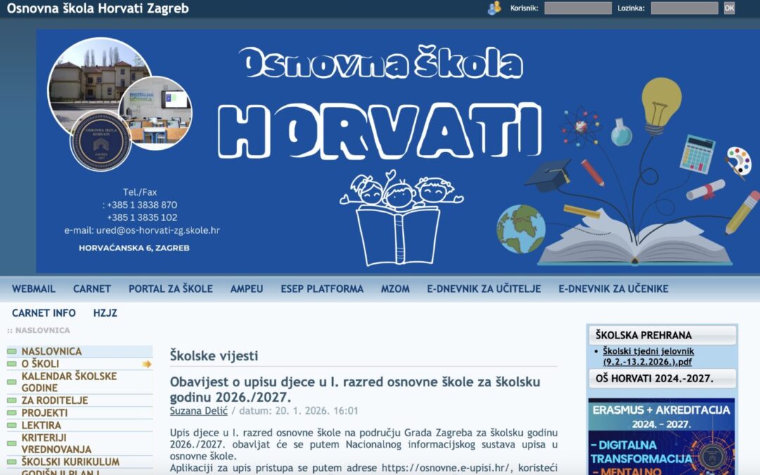 Dobro došli na novi web!